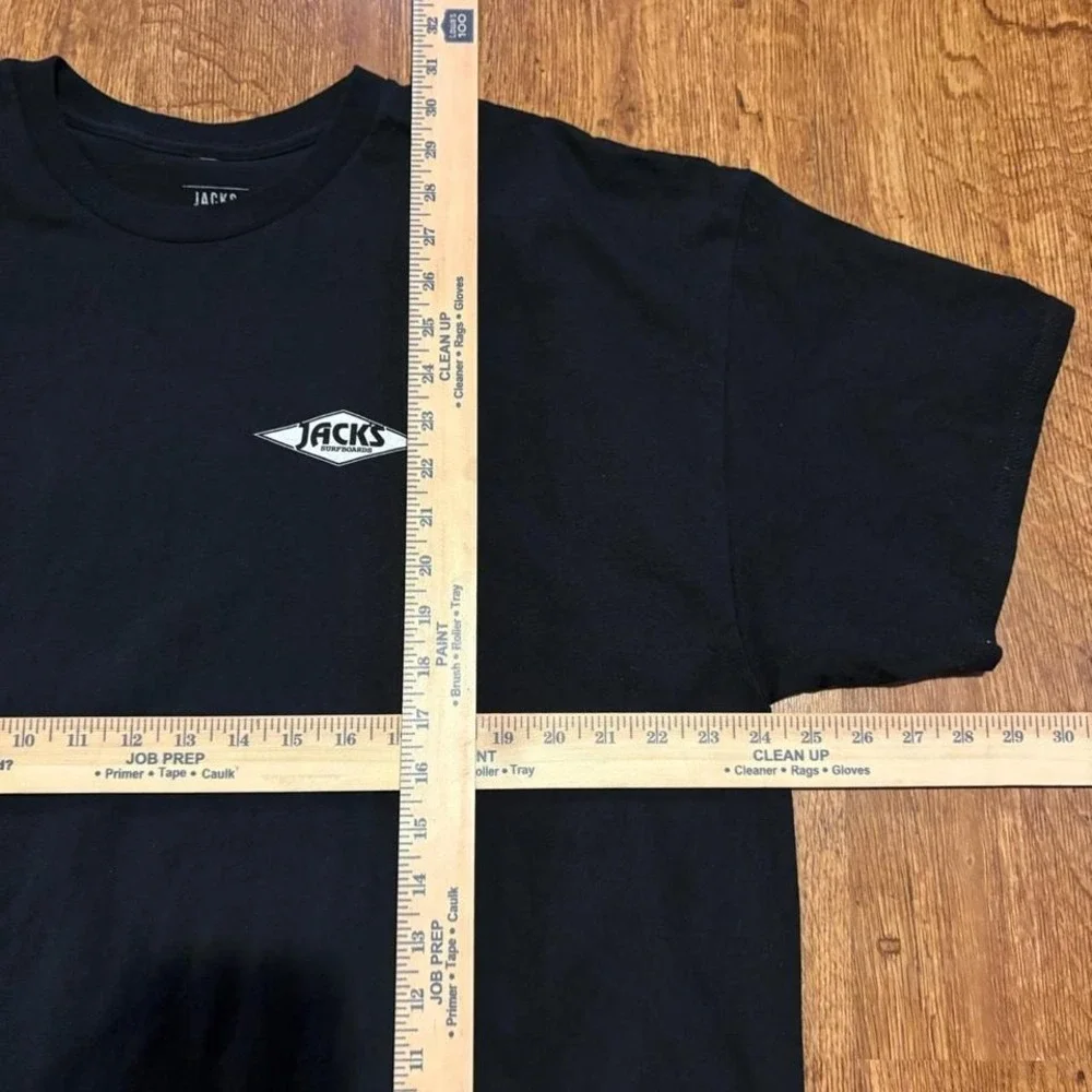 preloved black Jacks Surfboards T-shirt with blue logo - Picture 5 of 5